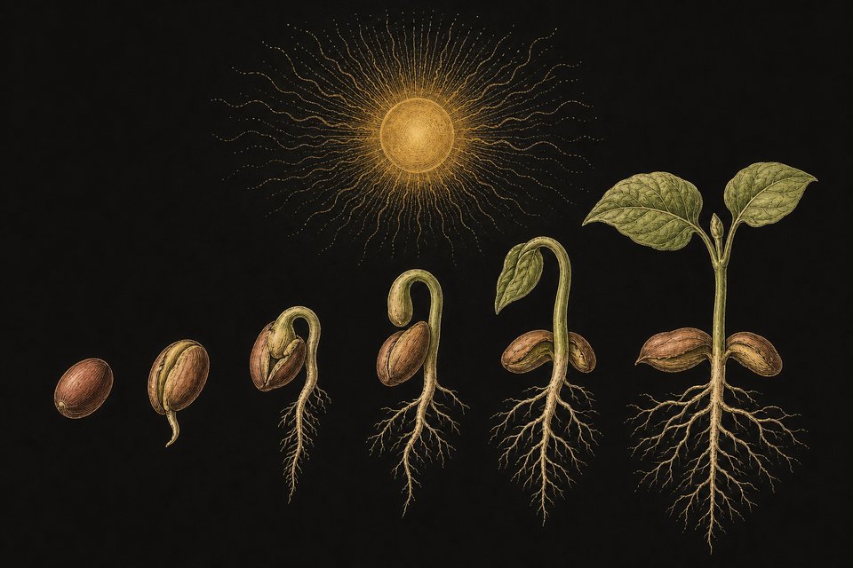 Warmth ether: the impulse to sprout