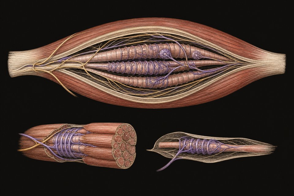The muscle spindle: the muscle sense organ