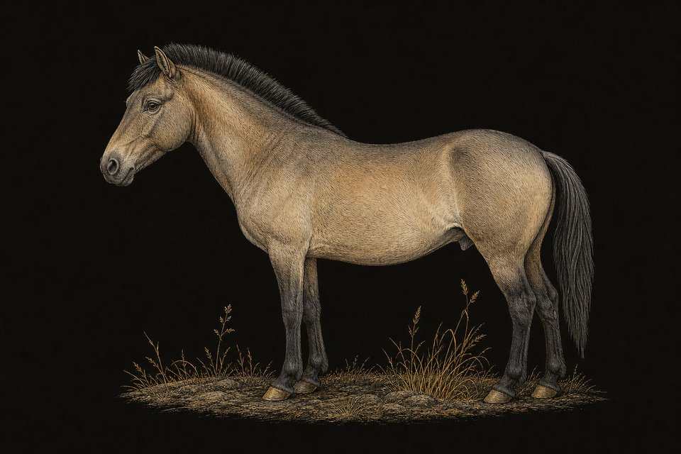 A tarpan horse