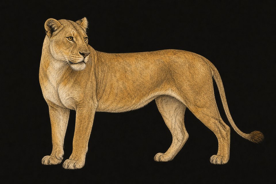 A lioness