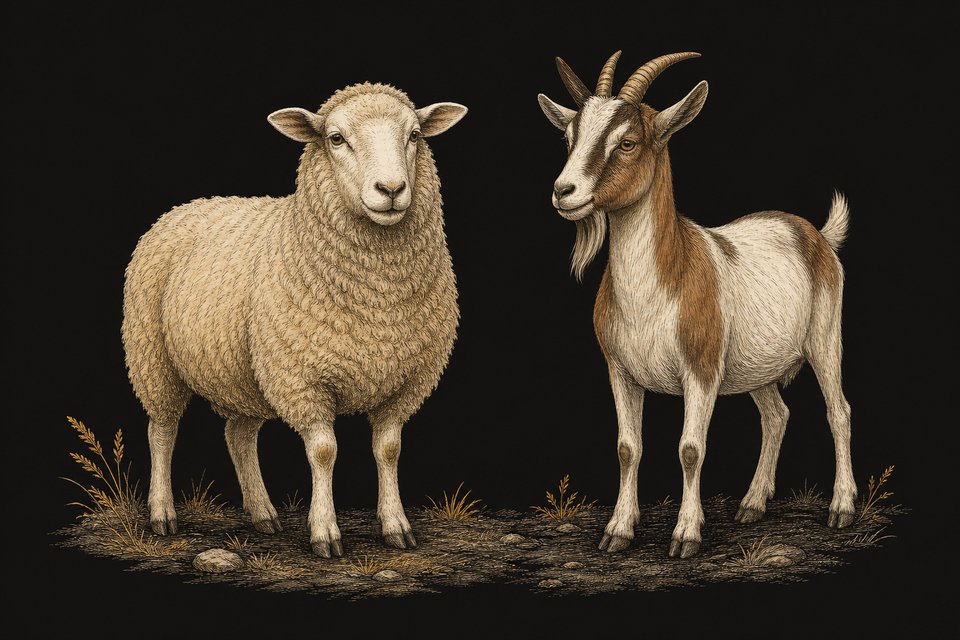 Schaap en geit